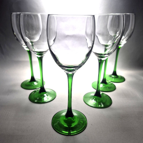 Vintage green stem - stem, wine