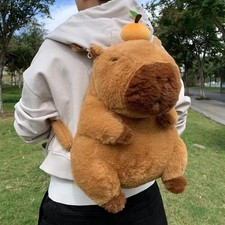 Capybara Plush Backpack Kawaii