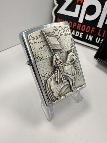 Zippo lighter knights templar - lighter,