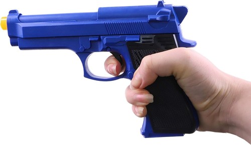 28cm blue toy - pistol, with