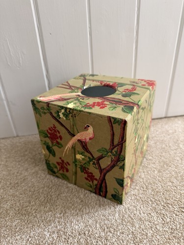 Wooden tissue box - wooden,