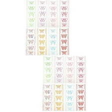  2 Pack Sparkly Stickers Self