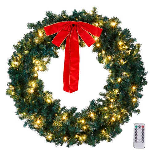 Large outdoor christmas wreath - large,
