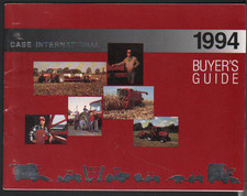 1994 CASE IH Agricultural Equipment Buyer's Guide Brochure Leaflet
