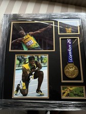 Usain Bolt Signed Picture