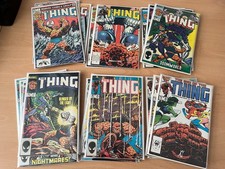 THE THING #1 - 36 SET  (MARVEL) (1983) 36 ISSUES (FANTASTIC FOUR) MID GRADE