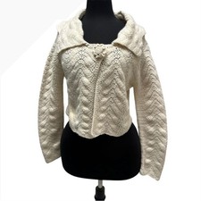 Vintage Crochet Knit Cardigan