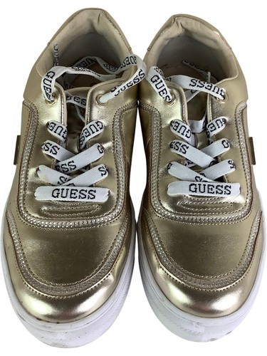 Guess gold trainers with - trainers,