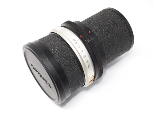 Komura 150mm telephoto - f3.5,