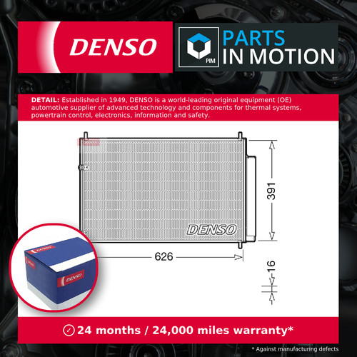 Air con condenser dcn50041 - air,