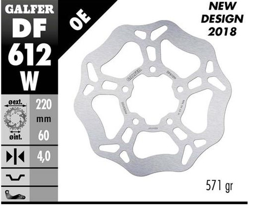 Galfer wave brake - galfer, disc