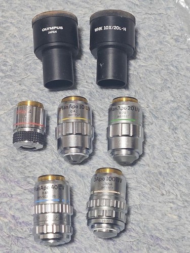 Olympus microscope parts set - microscope,