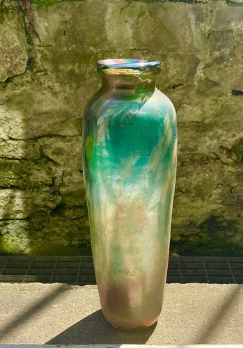 Vintage art glass - glass, vase