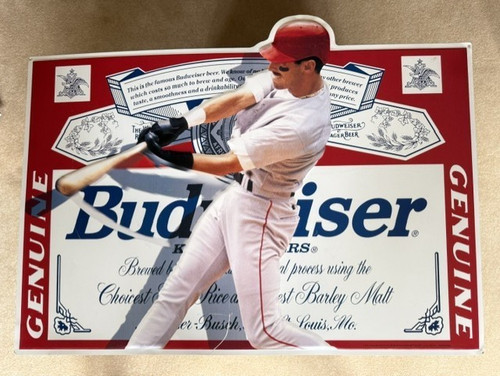 Budweiser vintage 1996 - 1996, metal