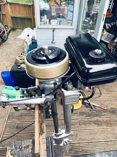 Seagull outboard engine - outboard, in