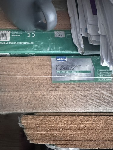 Underlay 5mm thick wood or - 5mm,