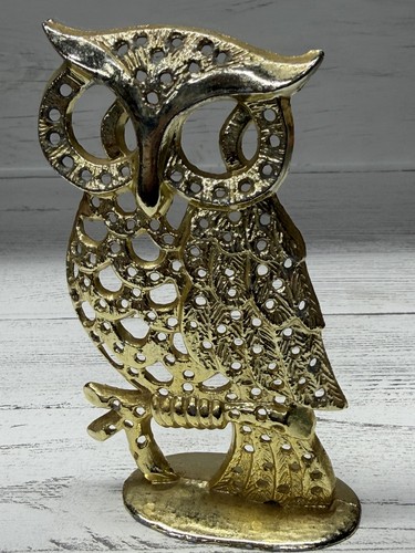 Vintage torino gold tone owl - torino,