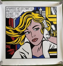 Roy Lichtenstein M-Maybe He