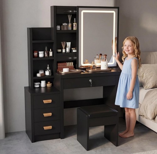 Dressing table mirror stool - dressing,