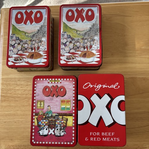 Vintage oxo tins bundle - vintage,