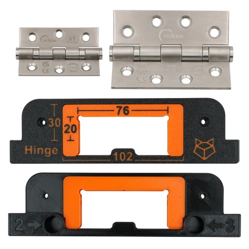 76mm 102mm hinge - (3"), +
