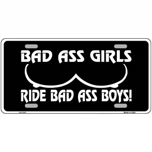 Bad girls metal novelty - girls,