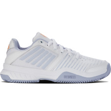 K-Swiss Court Express HB Women's Tennis Shoes - White/Heather/Peach Fuzz