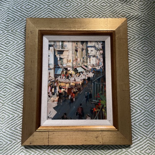 Authentic italian oil painting - authentic,