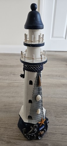 Wooden lighthouse decorative - wooden,
