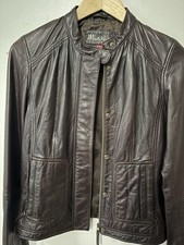 Women's Leather Jacket Brown
