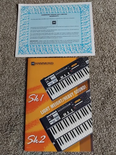 Hammond sk1 sk2 organ - sk1,