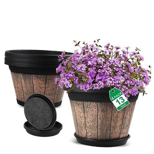 Large plastic plant - large,