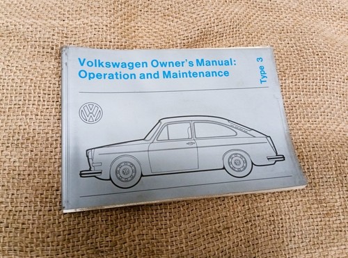 1972 volkswagen owner manual - 1972, owner's