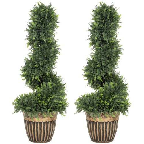 Homcom set potted - homcom, 2