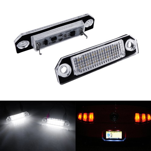 White led licence - 2x,