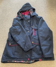 Women’s Tay Berry Waterproof Coat Jacket Size Xl Blue