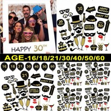 16/18/21/30/40/50/60th Happy