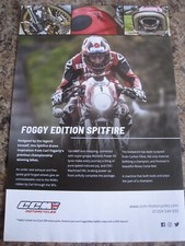 CARL FOGARTY SPITFIRE MOTORCYCLE CCM MOTORCYCLES 2019 ADVERT A4 SIZE FILE 15