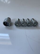 Genuine Set Of 4 Audi Locking Wheel Nuts And Key Letter