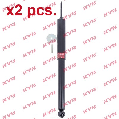 Pcs rear shock absorber set - x2,