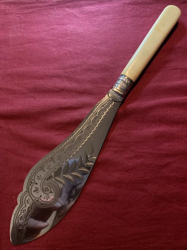 Antique silver plated - silver, fish