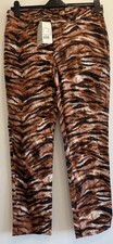 Jorli Trousers 16 Tiger Print BNWT Straight  BNWT