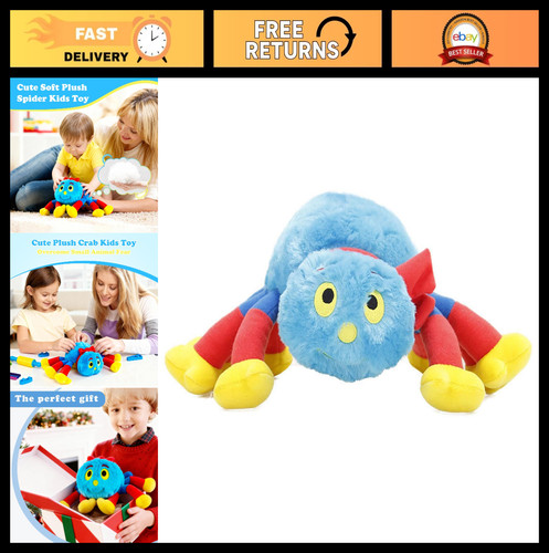 Soft spider pillow toy - toy, for