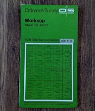 Worksop Ordnance Survey Map