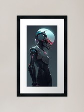 Chrome Grill Framed Art Print