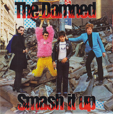 THE DAMNED - SMASH IT UP.  1979 PUNK 7" SINGLE FREEPOST - CHISWICK LABEL
