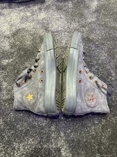 Converse Suede grey Size 5 Metal Studs