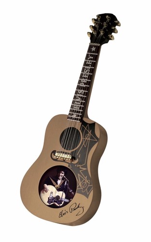 Elvis guitar clock only - guitar,