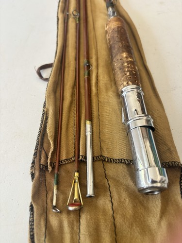 Vintage bamboo fly rod piece - bamboo, 3
