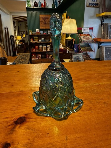 Fenton art glass blue - art, carnival